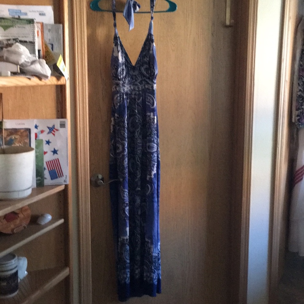 NWOT Long Halter Top Dress